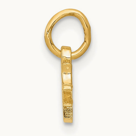 Chinese Symbol Good Luck Charm, 14K