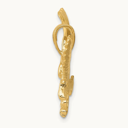Solid Polished Eagle Pendant — photo set