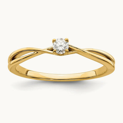 First Promise Diamond Complete Promise/Engagement Ring — photo set