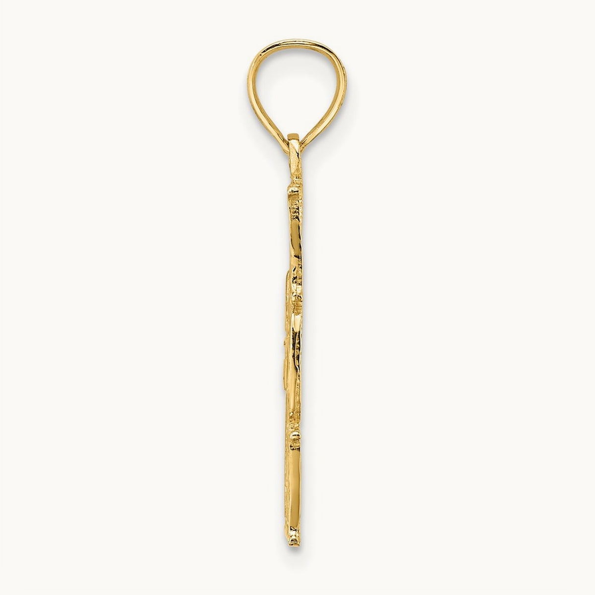 #1 MOM Vertical Charm, 14K