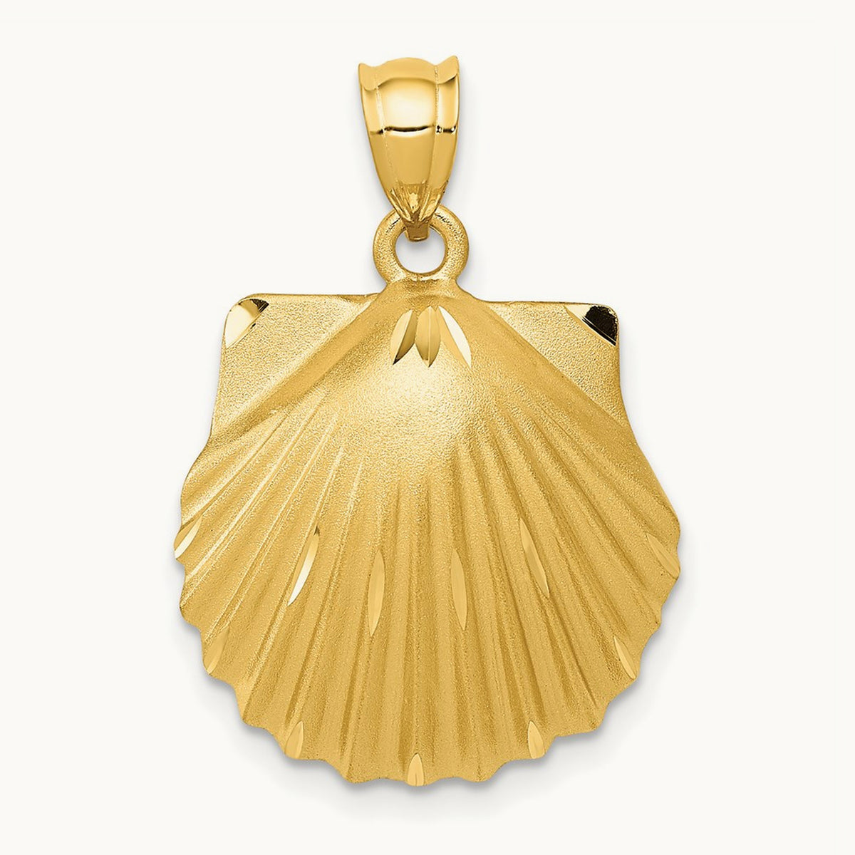 d/c Seashell Pendant, 14K