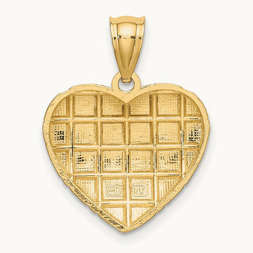w/ Diamond-cut Heart Charm — photo set