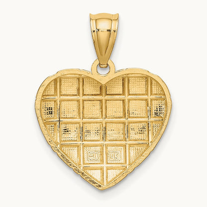w/ Diamond-cut Heart Charm — photo set