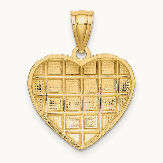 w/ Diamond-cut Heart Charm — photo set