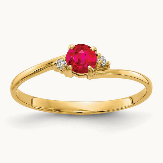 Ruby AA Diamond ring — photo set
