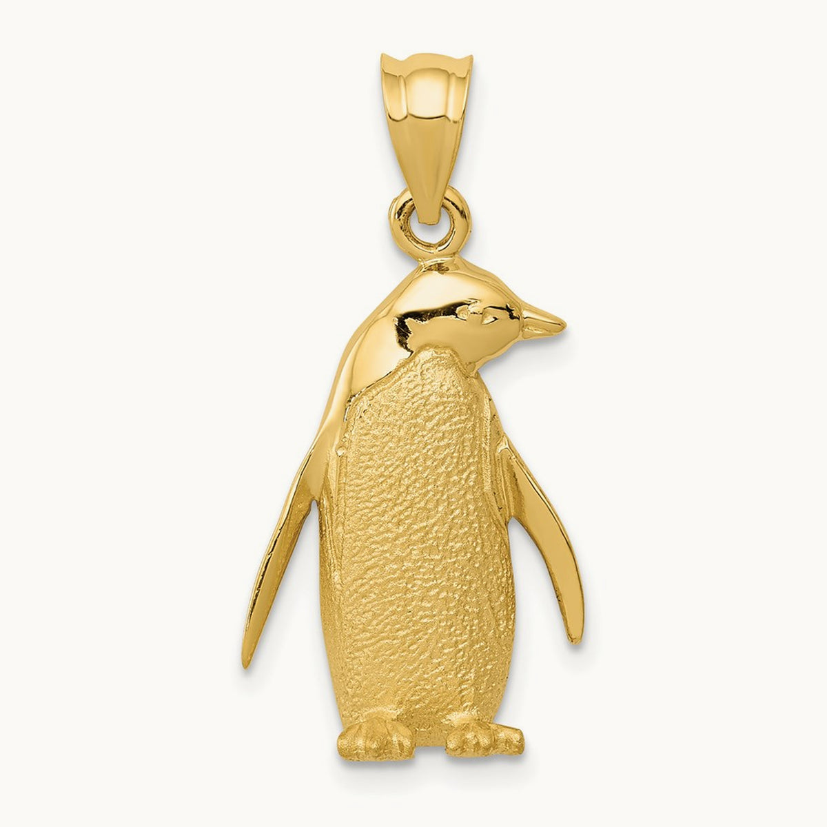 Penguin Charm, 14K