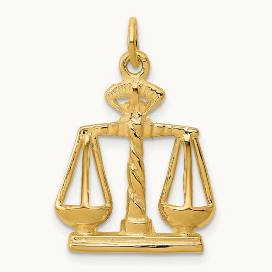 Scales Of Justice Charm — 25mm
