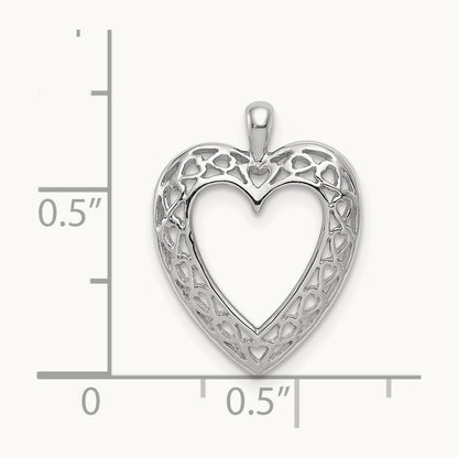Cut-Out Heart Pendant — photo set