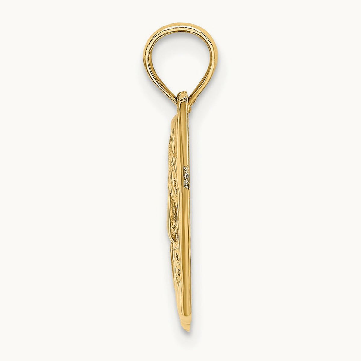 Comedy/Tragedy Charm, 14K
