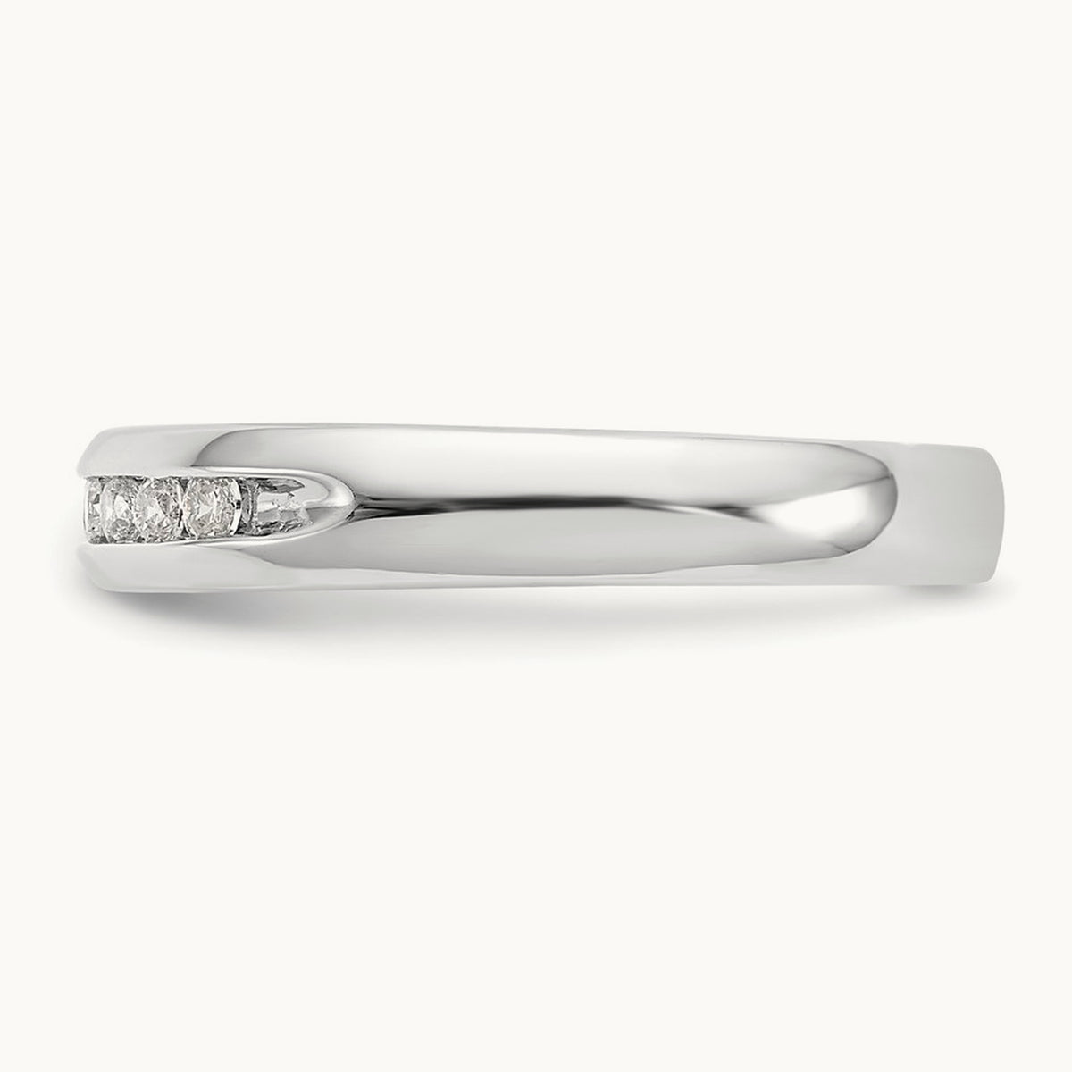 9-Stone Diamond Channel Band — 0.23 ct tw, 7