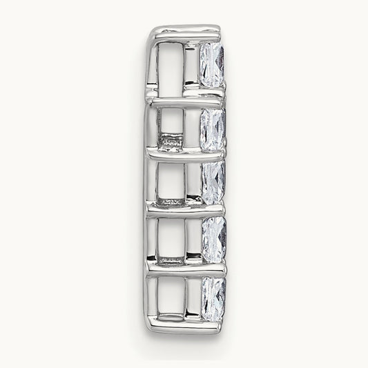 Cross Chain Slide, 5/8-3 1/2 ct Lab-Grown Diamond