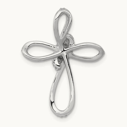 1/3ct. Diamond Cross Chain Slide — photo set