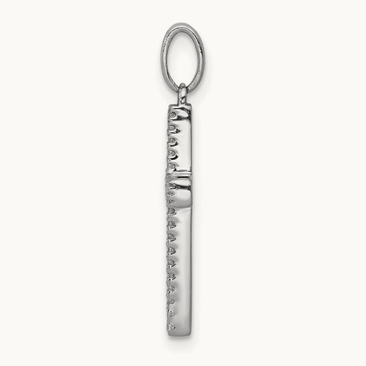 1/6ct. Diamond Cross Pendant — photo set