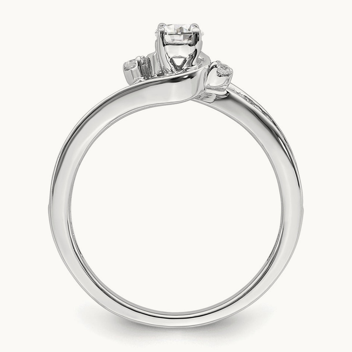 Semi-Mount Engagement Ring, 0.25 ct tw