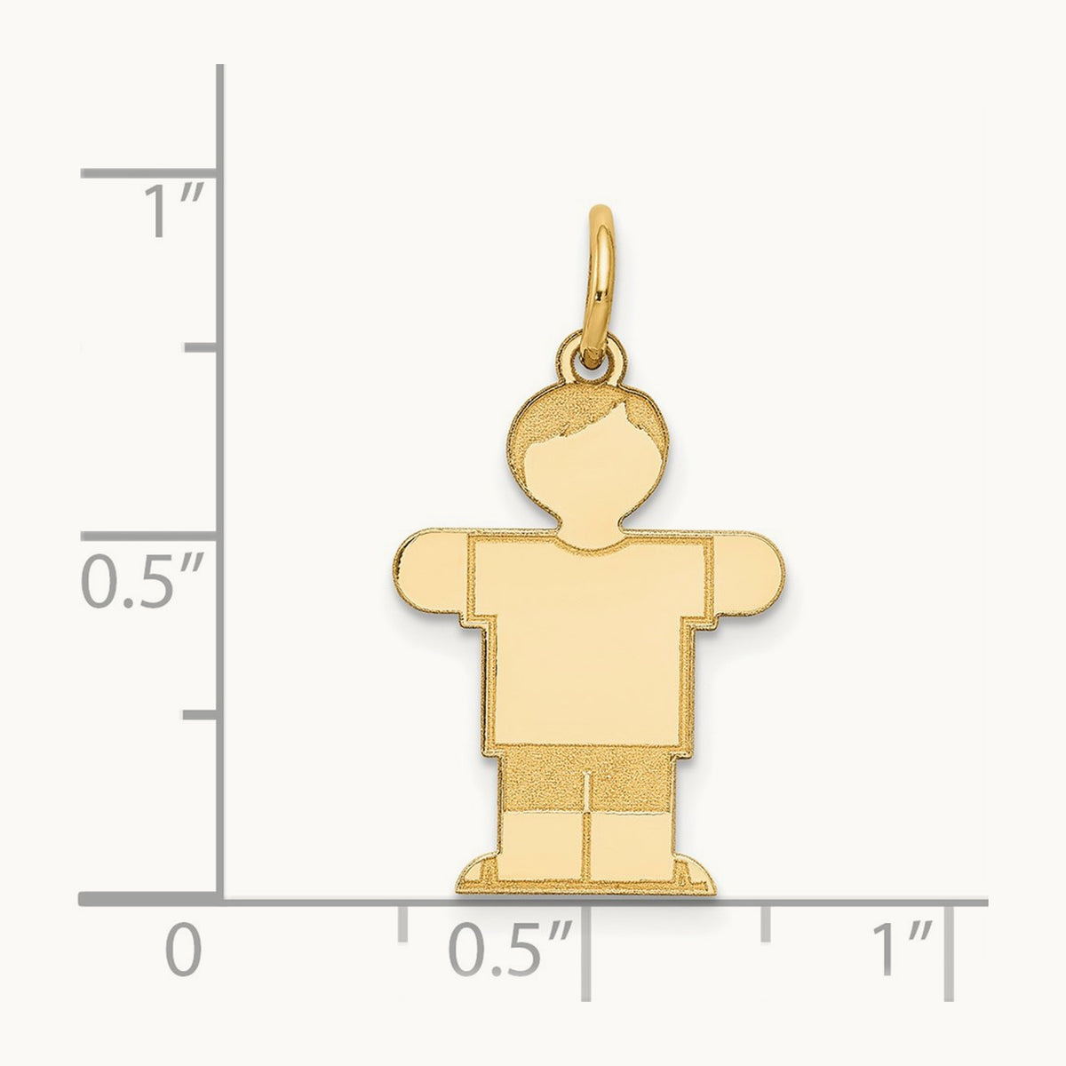 Kid Charm — 14K Yellow Gold