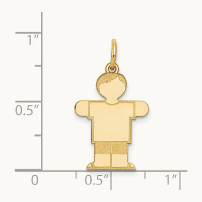 Kid Charm — 14K Yellow Gold