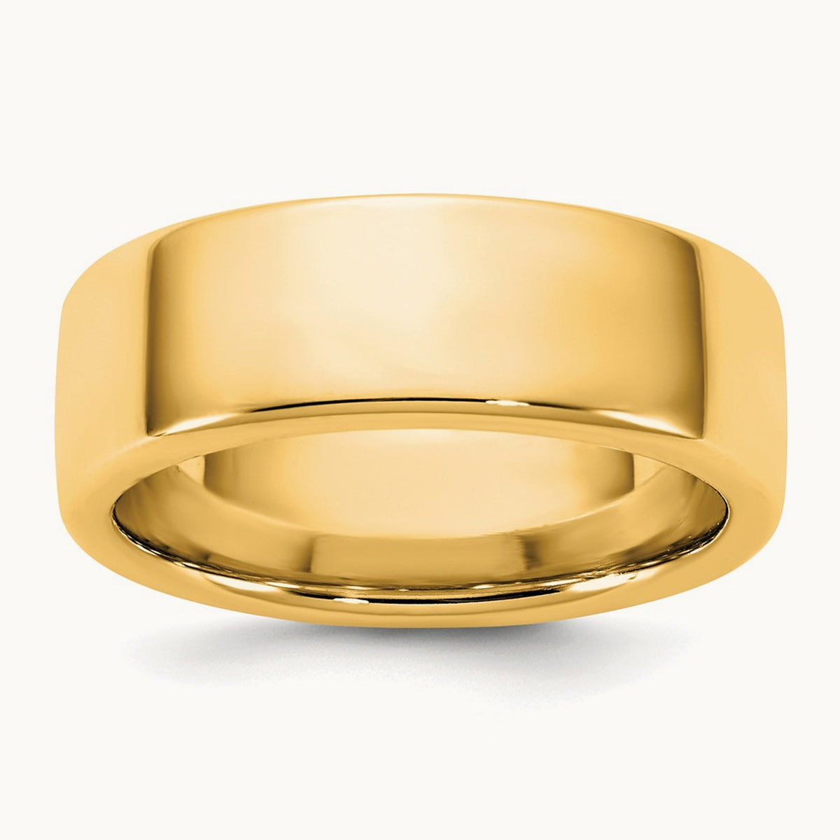 European Comfort Fit Band — 14K Yellow Gold, 7mm