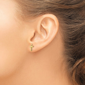 Madi K Cross Post Earrings — photo set