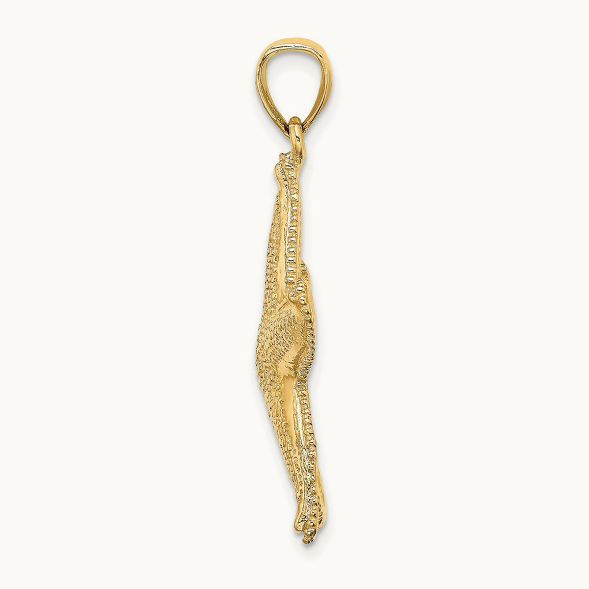 Textured Starfish Charm — 43mm
