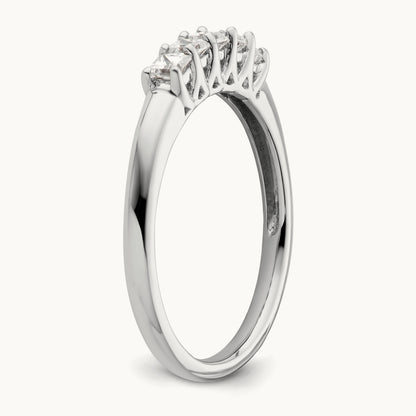 5-Stone Band, 1/3-1 1/2 ct
