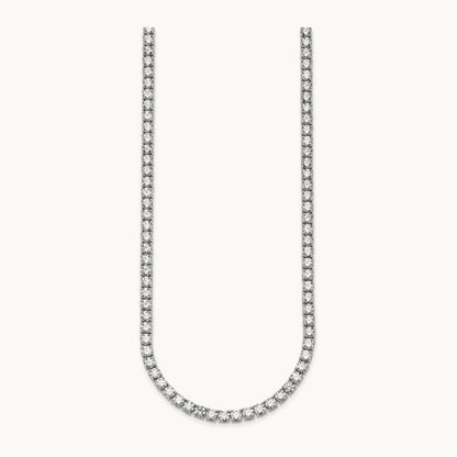 Straight Tennis Necklace, 27 1/4-36 ct Lab-Grown Diamond