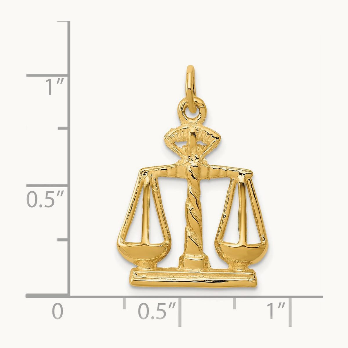 Scales Of Justice Charm — 25mm