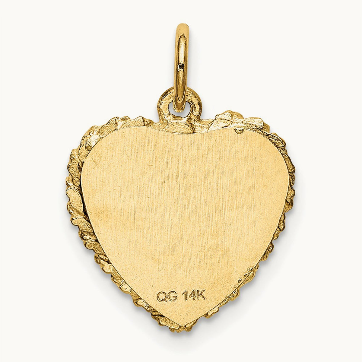SWEET Sixteen Heart Charm, 14K