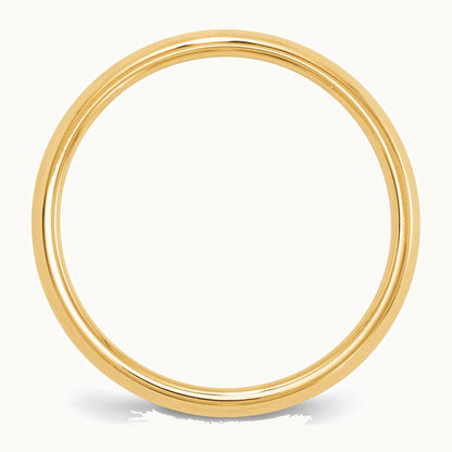 Knife Edge Comfort Fit Band — 14K Yellow Gold, 2.5mm