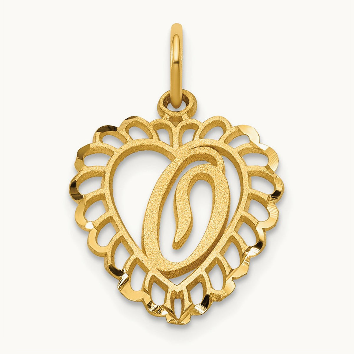 Heart Charm — O