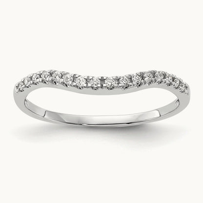 Diamond Band, 14K White Gold