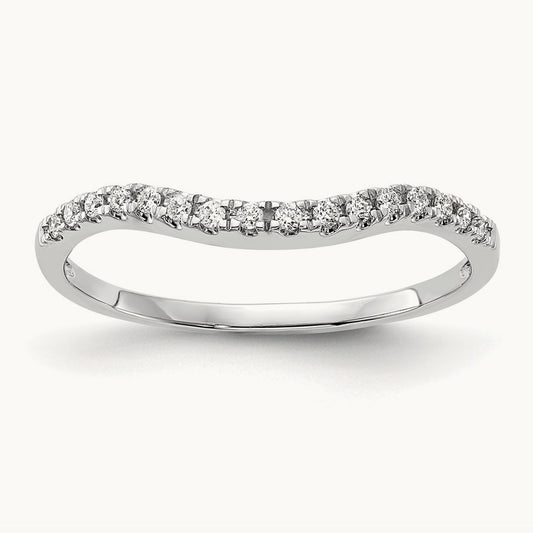 Diamond Band, 14K White Gold