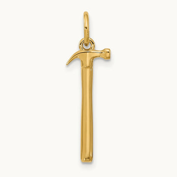 Fancy Hammer, 14K Yellow Gold