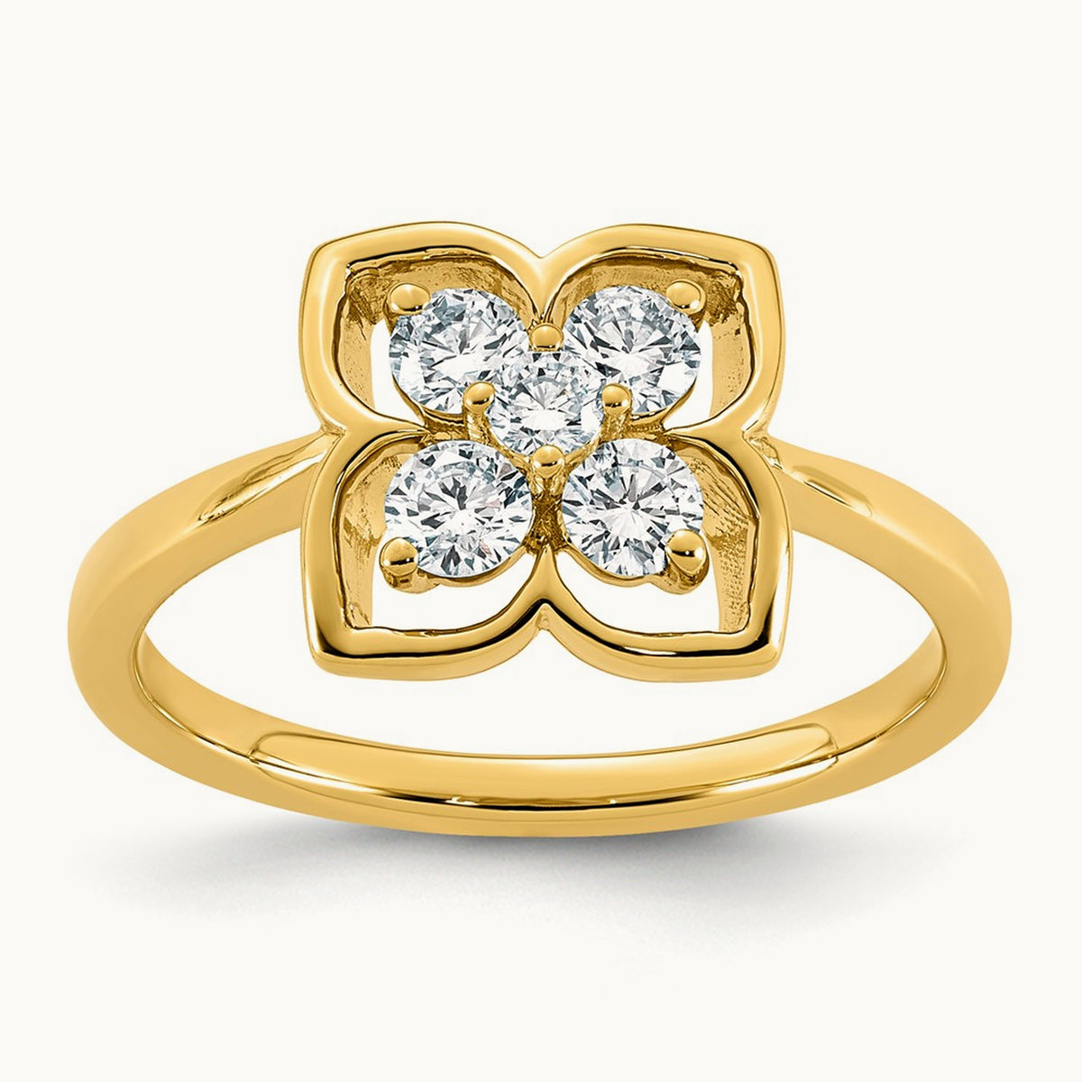 Fashion Ring, 0.50-1.00 ct tw Lab-Grown Diamond