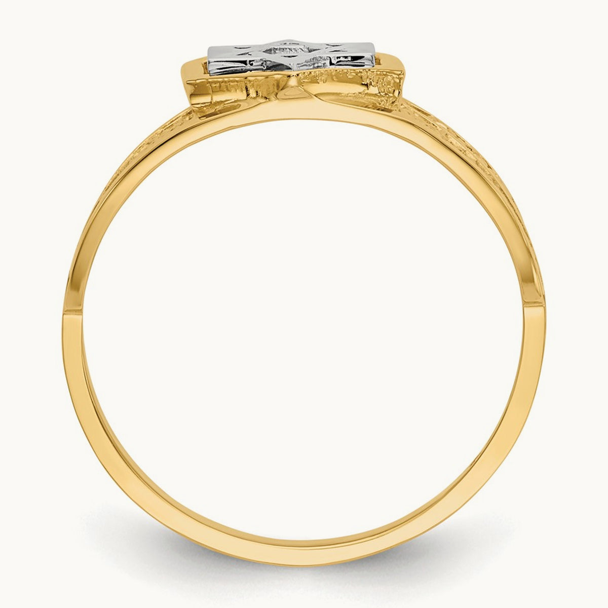 Polished Star of David Ring — photo set