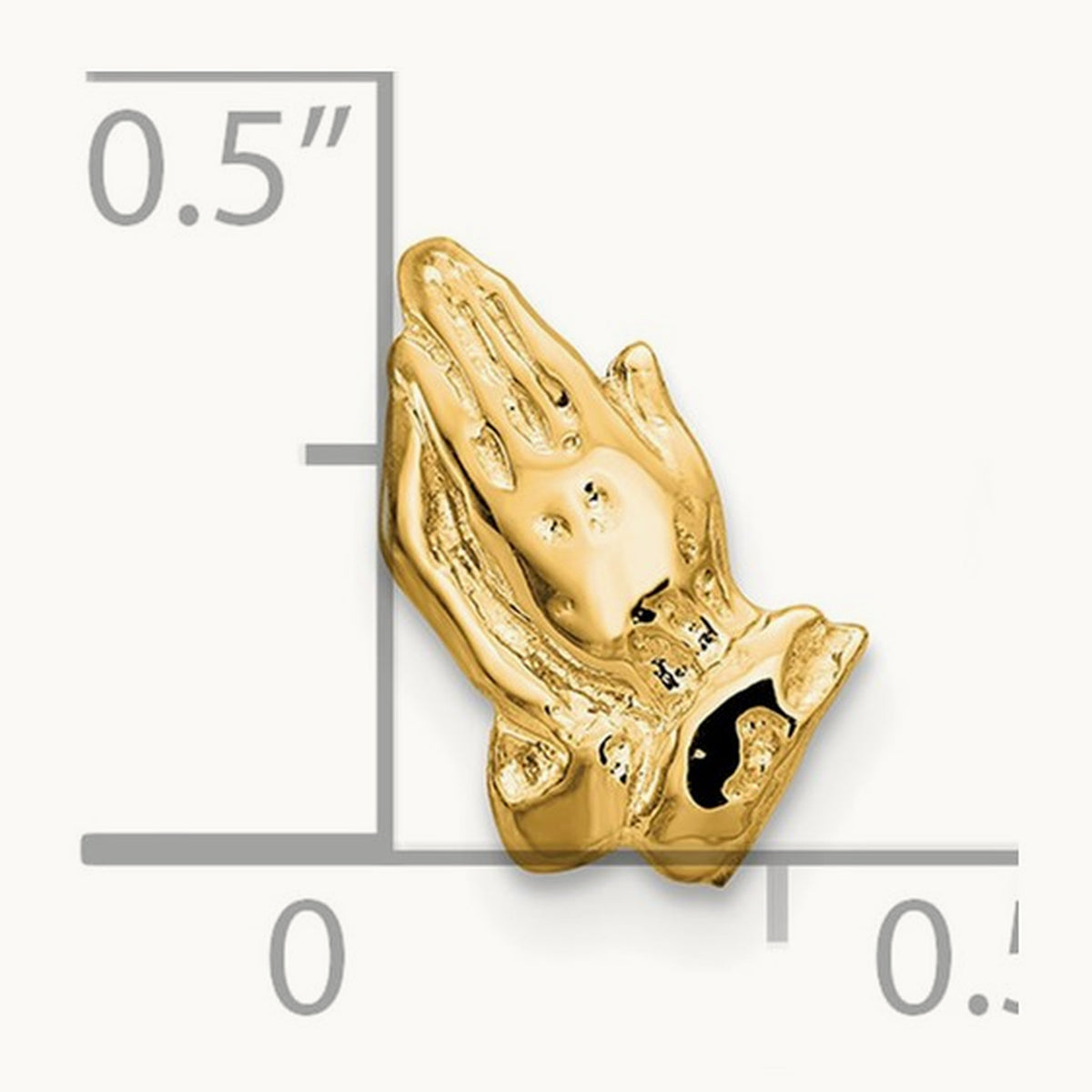 Praying Hands Tie Tac — photo set