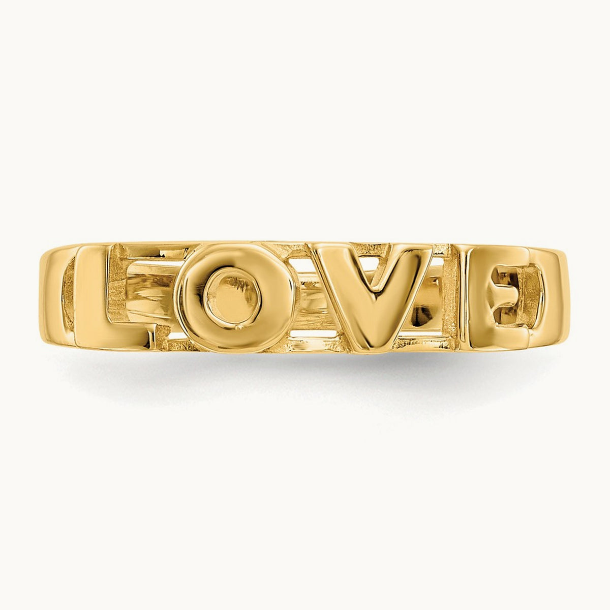 LOVE Ring — 14K Yellow Gold, 7