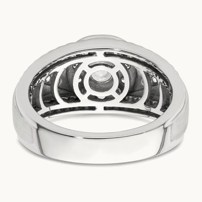 Men's Cluster Ring, 1.00 ct tw Lab-Grown Diamond