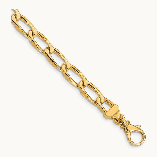 Hand-Polished Open Link Bracelet — 7 inch