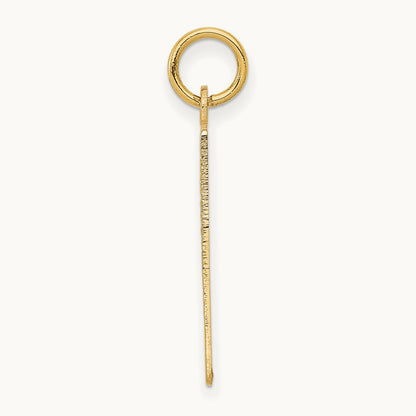 Monday the First Day Calendar Pendant, 14K