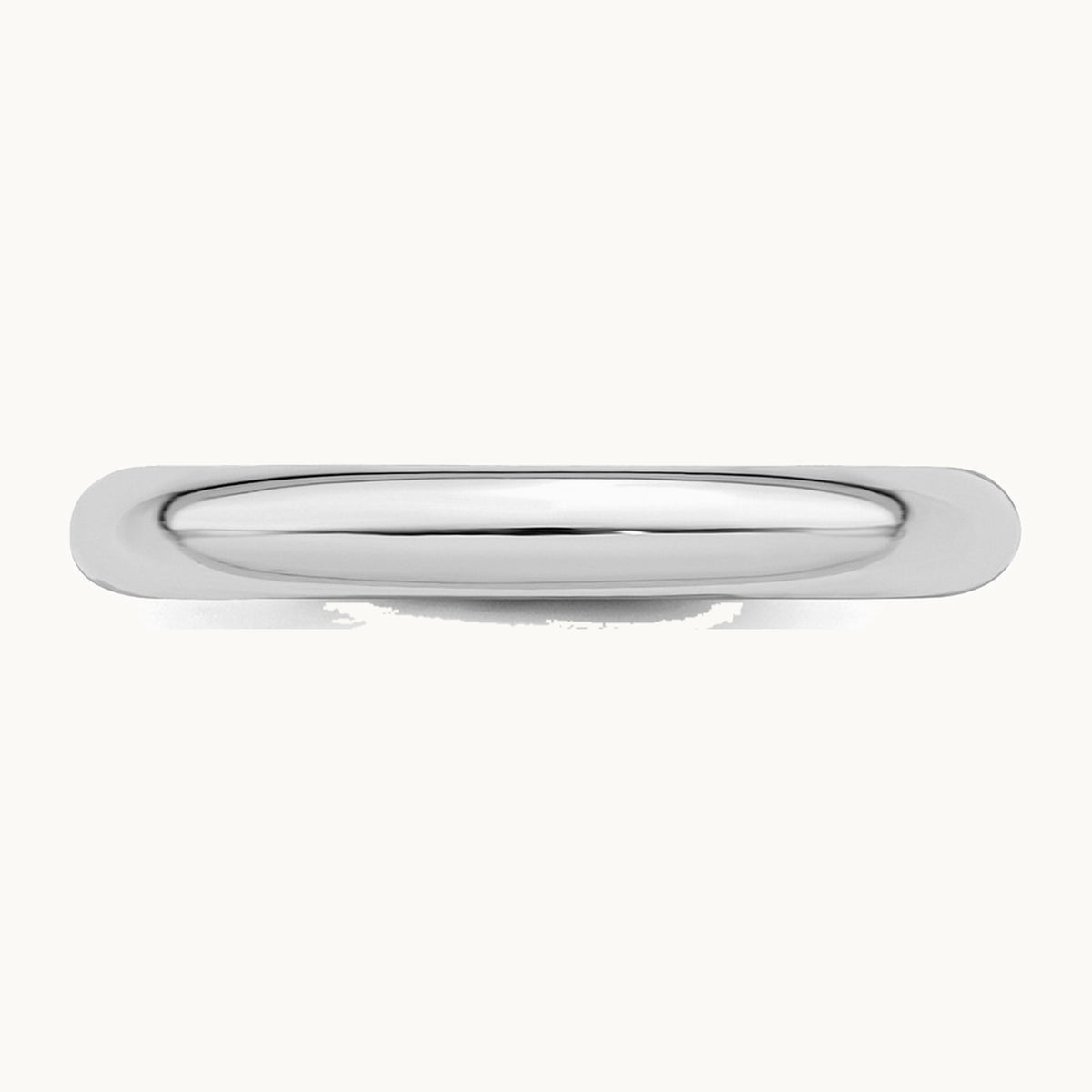 Rhodium-plated Comfort Fit Band — photo set