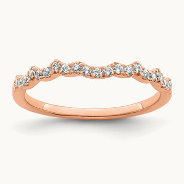 Matching Wedding Band, 0.20 ct tw