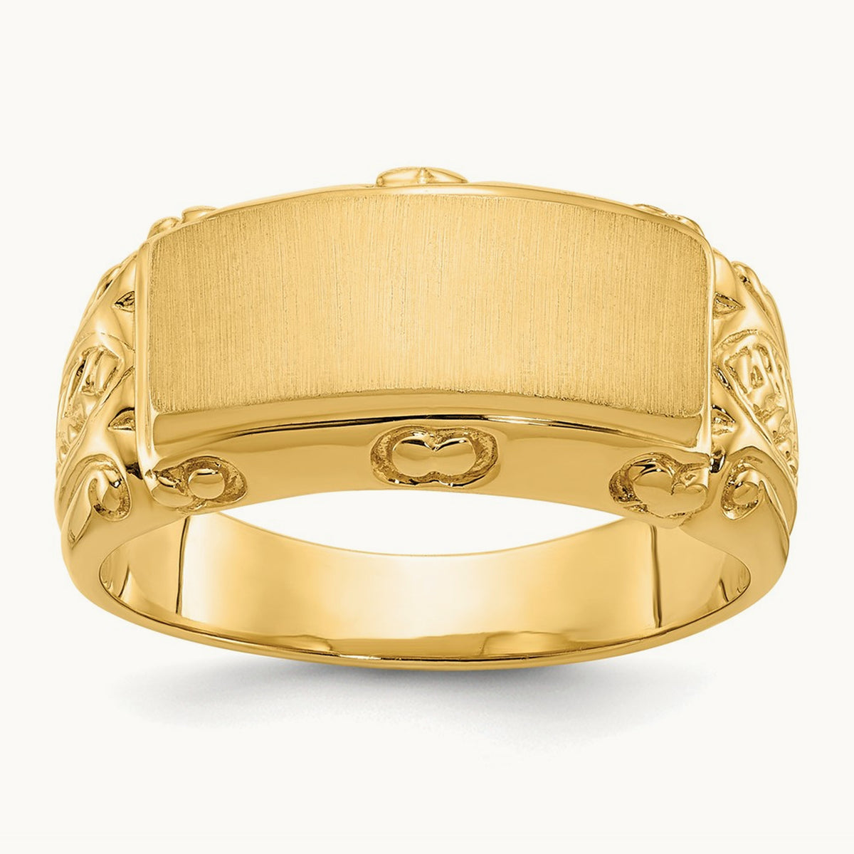 Men's Signet Ring — IBGoodman — photo set
