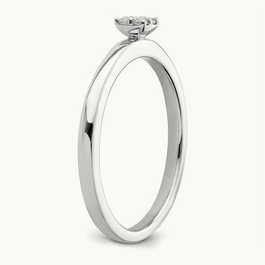Promise Band, 0.05 ct tw Lab-Grown Diamond
