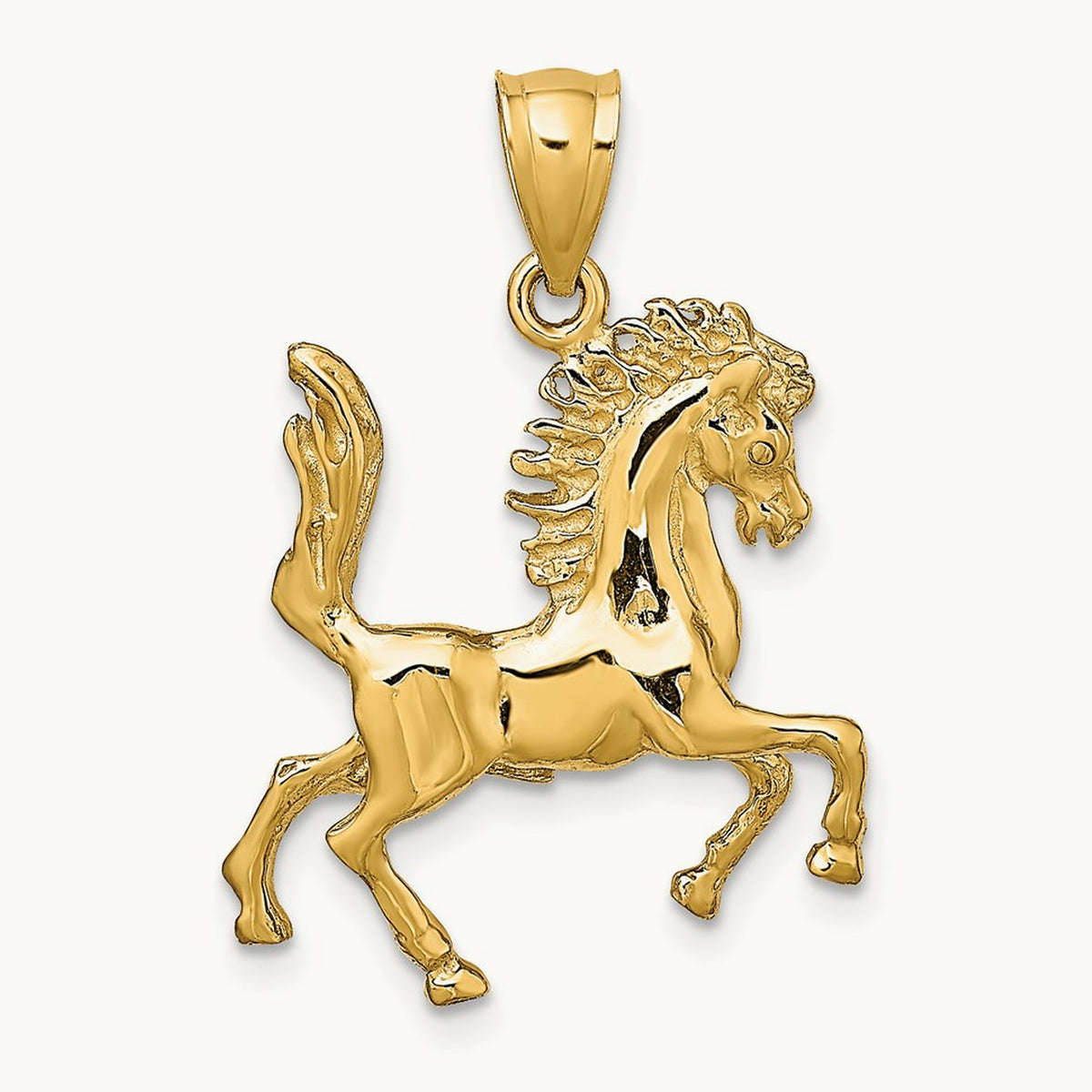 3-D Horse Charm — 28.33mm