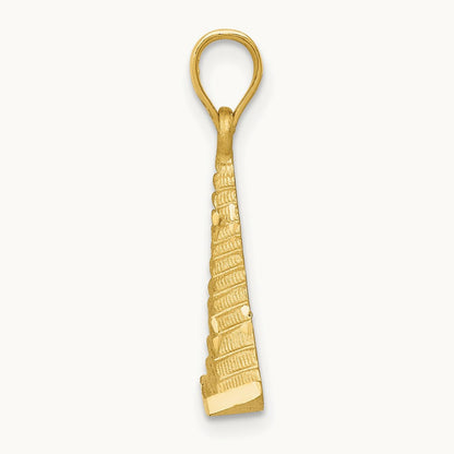 Pyramid Charm, 14K