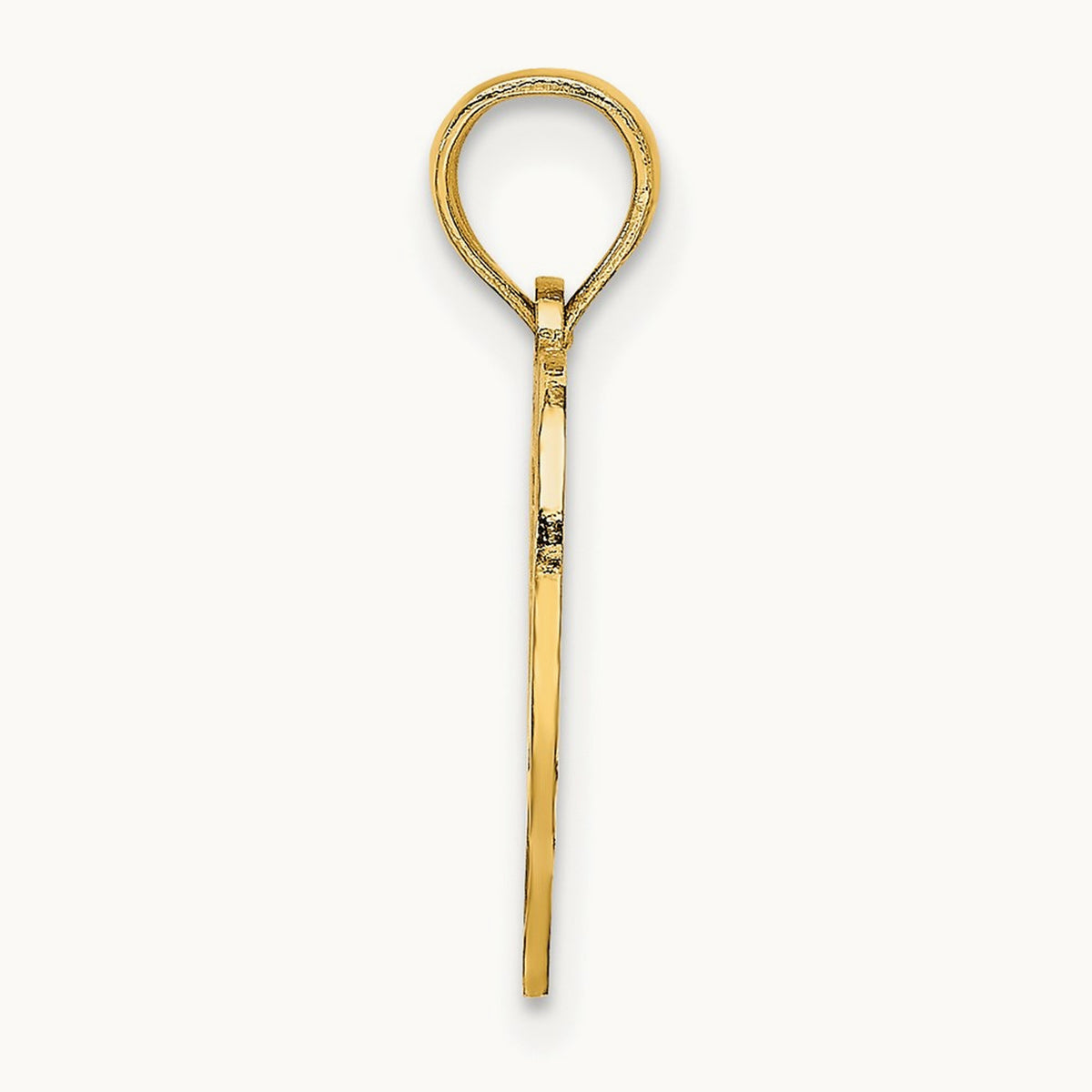 16 Inside Heart Charm, 14K
