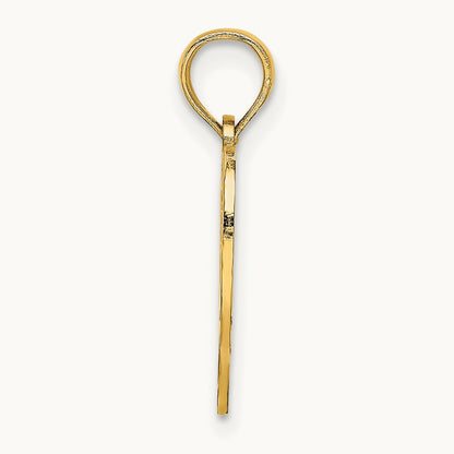 16 Inside Heart Charm, 14K