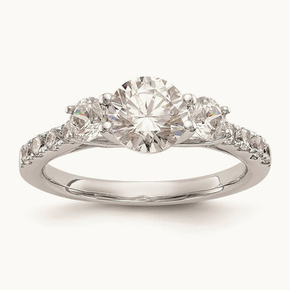 3-Stone Engagement Ring Mounting