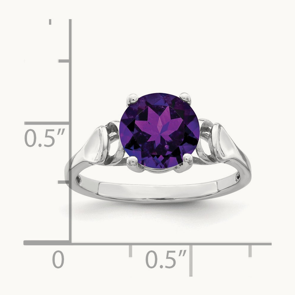 Amethyst ring — photo set