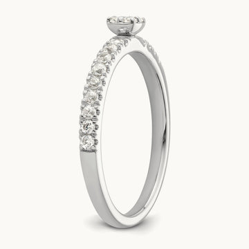 Promise Band, 0.25 ct tw Lab-Grown Diamond